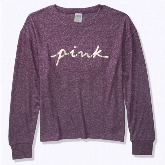 NWT VS PINK COZY Sleepwear SET LARGE - Picture 2 of 7